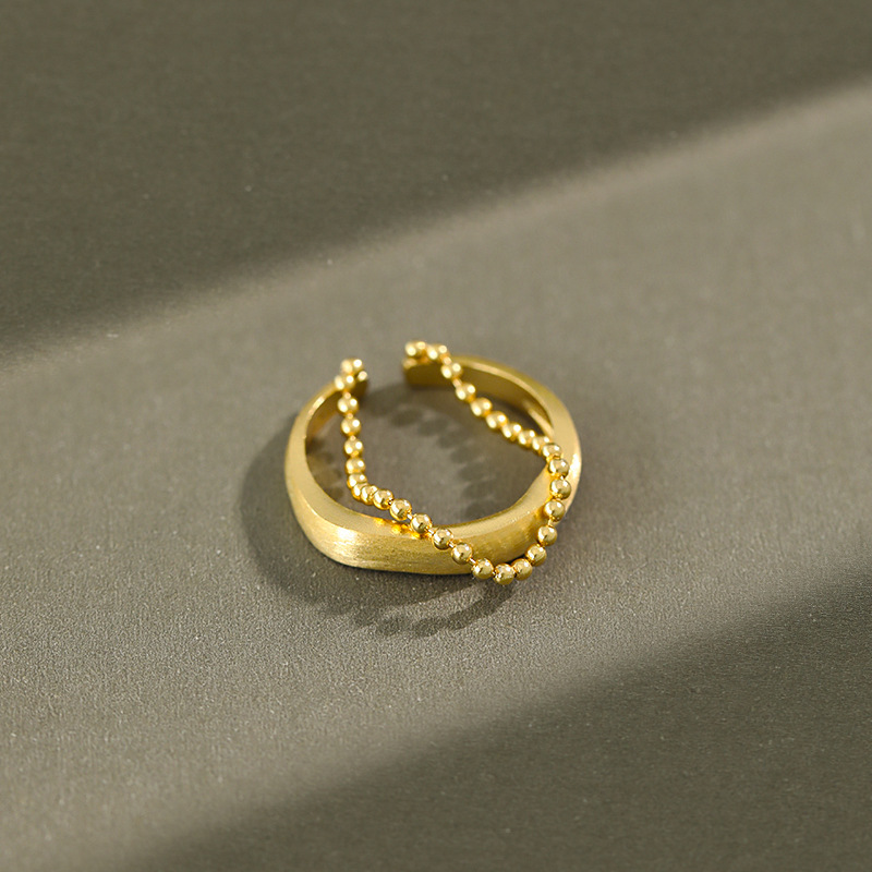 Spirits Unearth 18k Gold Plated Ring