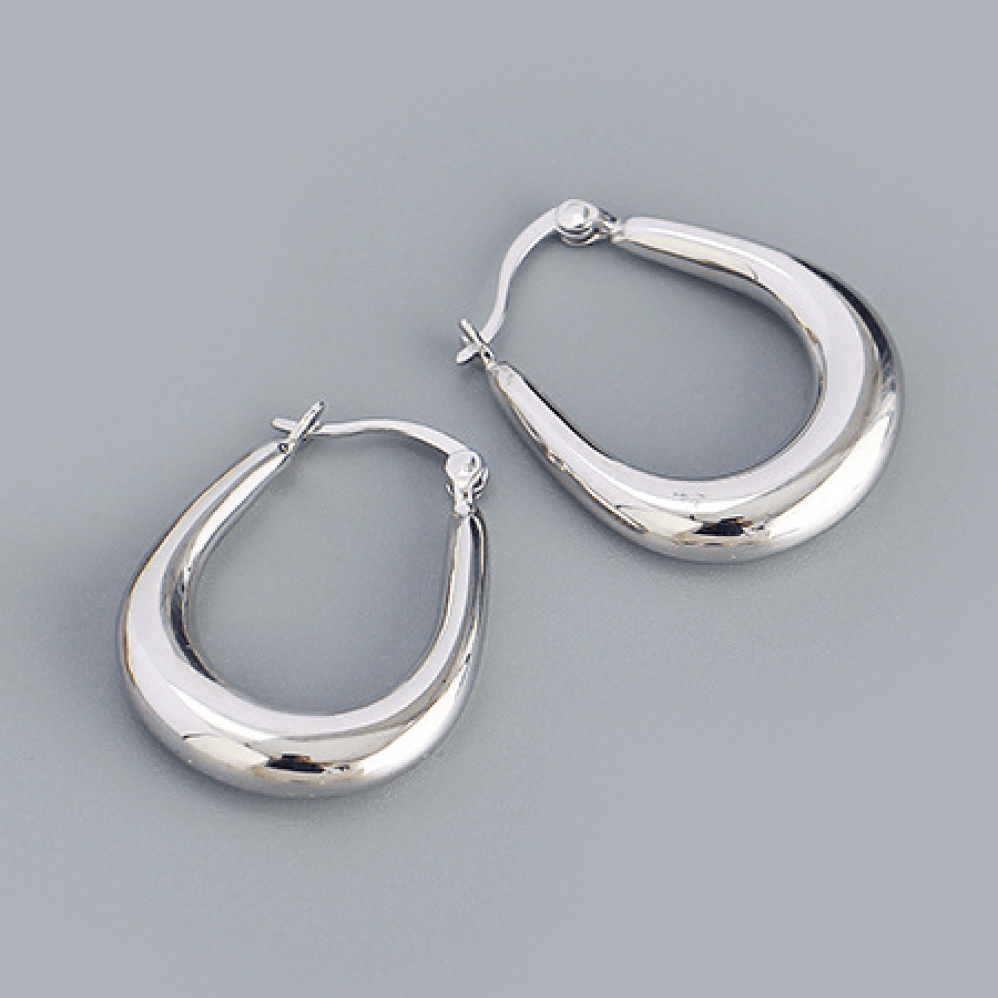 Spirits Unearth 18k Gold Plated Hoop Earrings