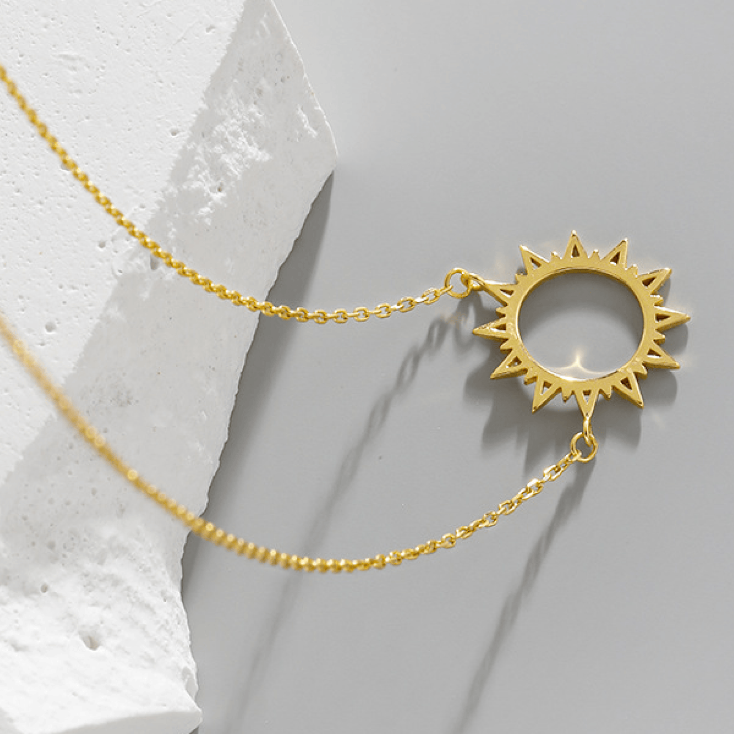Spirits Unearth 18k Gold Plated Necklace