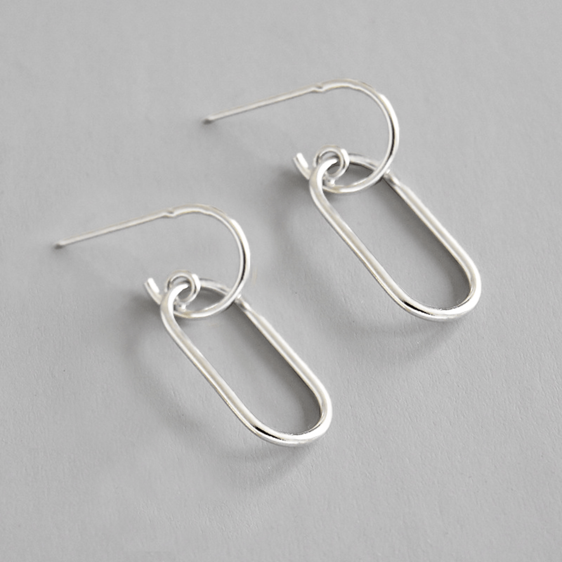 Spirits Unearth 18k Gold Plated Paperclip Earrings