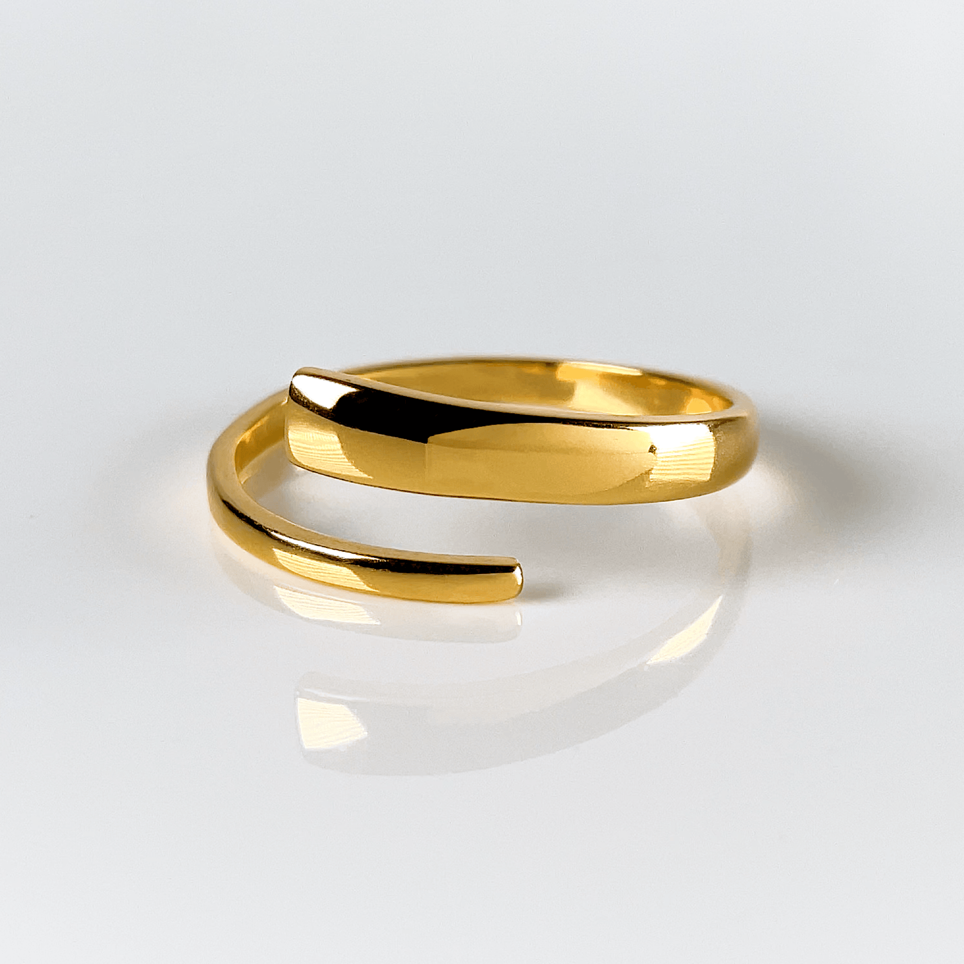 Spirits Unearth 18k Gold Plated Ring