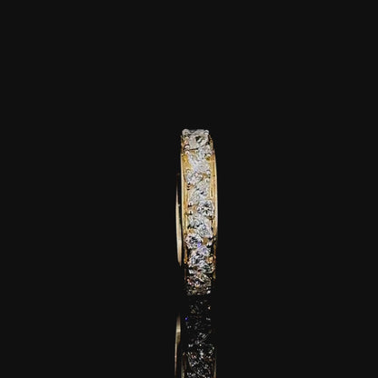 14k Gold Lab Diamond Eternity Ring
