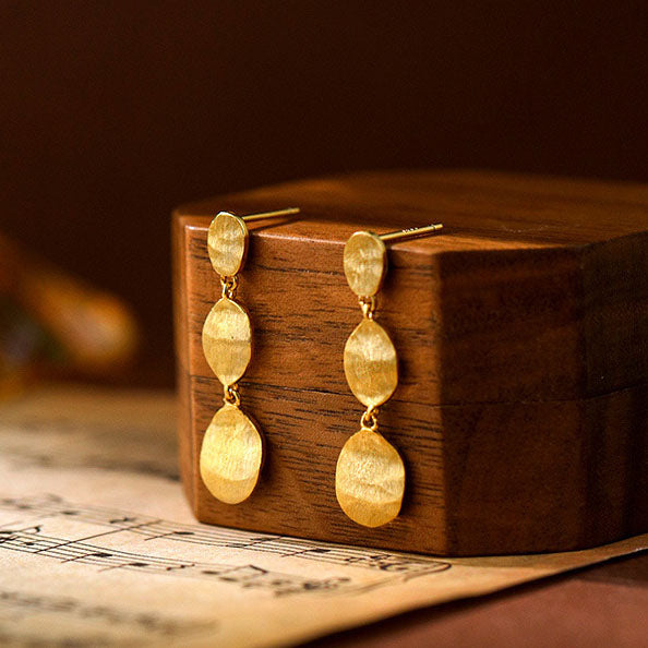 Spirits Unearth 18k Gold Plated Earrings